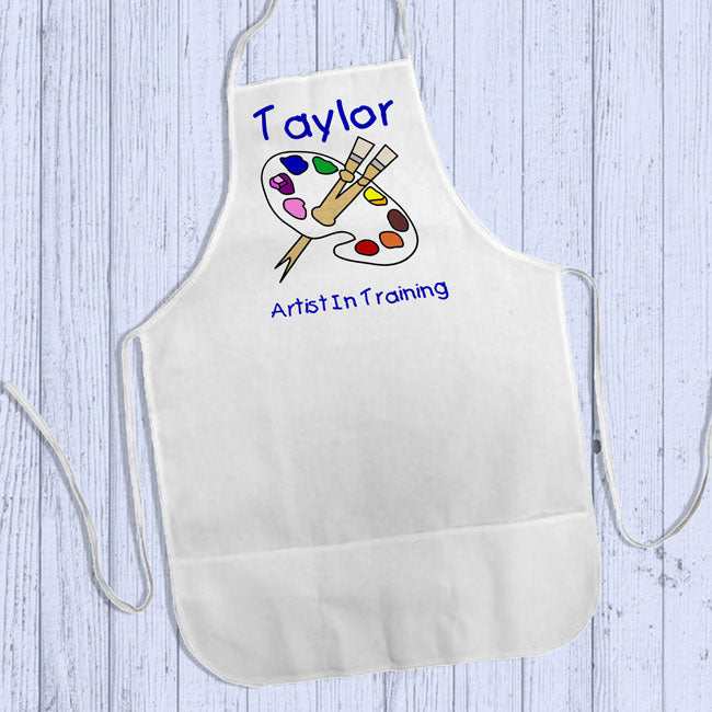 Art Time Personalized Kid's Craft Apron