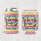 Welcome to our Beach House Can Covers Personalized