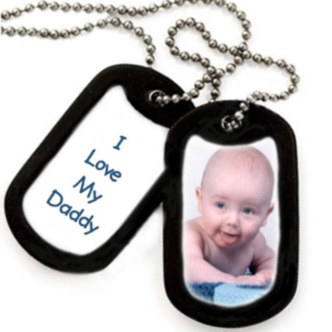 Personalized Photo Dog Tags with your picture and custom text – The Photo  Gift