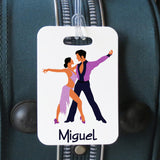 Latin Dancer Luggage Tags 2.75 inch x 4 inch