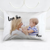 Pillow cases with your photo and Personalized message