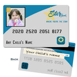 blue gray with photo