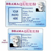 Drama Queen Joke ID License