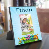 Easter Picture Frames Personalized for Little Boys