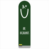 Chalkboard Teacher's Bookmark Design Personalized With Any Name