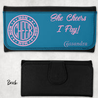 Cheer Mom Personalized Wallet