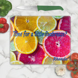 Summer fruits theme personalized cutting boar