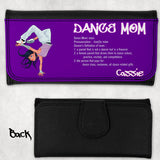 Hip Hop Dance Mom Wallet Cartoon Dancer Design