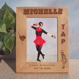 Personalized Tap Dancers Frame for Tall Photos