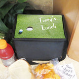 golf theme lunch tote with straps this tote is deeper than the handle tote