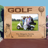Custom Golf Picture Frame for Wide Pictures