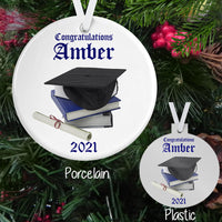 Personalized Graduation Christmas Ornaments for 2021