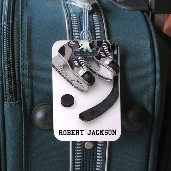  Personalized Name Luggage Tag w Strap