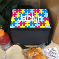 Personalized Lunch Cooler with shoulder strap
