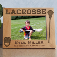 custom wide lacrosse picture frames good for individual player or team pictures
