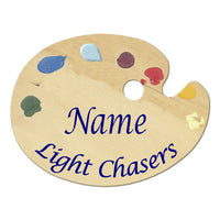 Light Chasers Art Palette Name Tag as requested by 