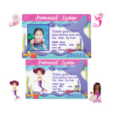 Mermaid License with or without photo