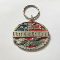Military 3d Pewter Key Chain - Military Key Ring Gift - Close Out Sale
