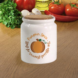 Pumpkin Spice design corked jar