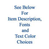 see the tab by the description for fonts and text colors