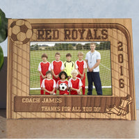Soccer team Photo Picture Frame