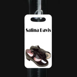 tap dance shoe or garment bag tag