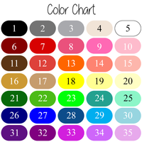 Text Color Chart