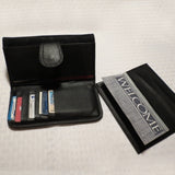  Wallet  Inside showing Check book removable pouch and credit card slots