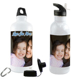 Custom Water Bottles with Your Photo. Choose from Aluminum or Stainless Steel.